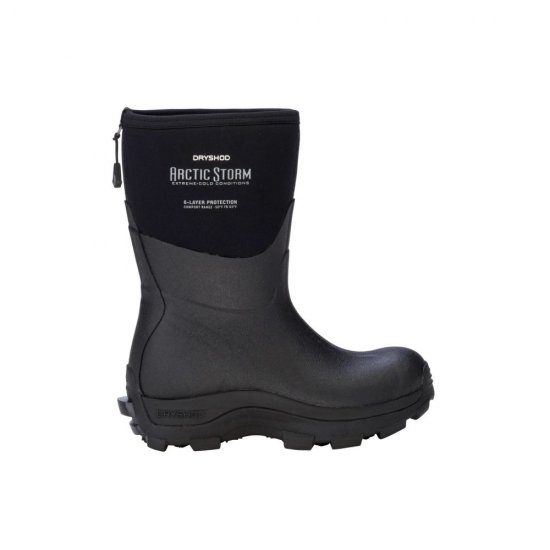 Dryshod Boots | Arctic Storm Women's Mid Black - Click Image to Close