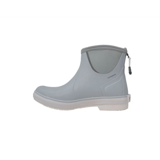 Dryshod Boots | Women's Slipnot Ankle Deck Boot Ghost Grey - Click Image to Close