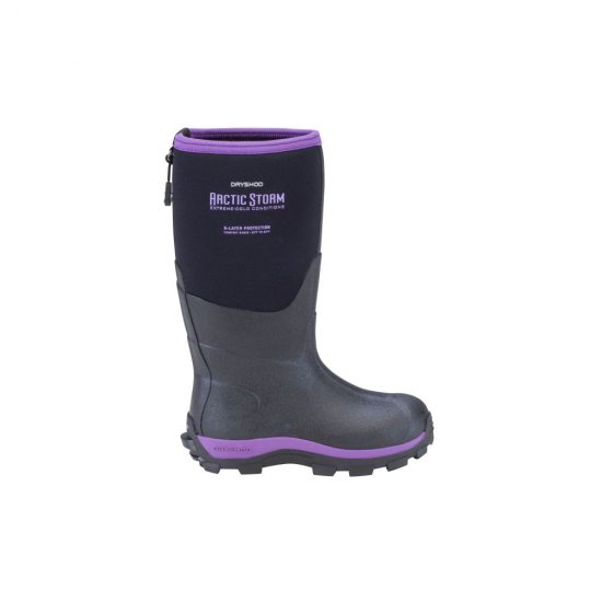 Dryshod Boots | Arctic Storm Kid's Winter Boot Purple - Click Image to Close