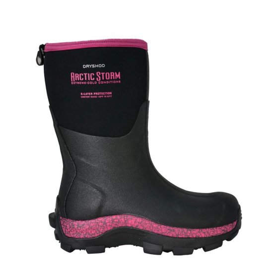 Dryshod Boots | Arctic Storm Women's Mid Pink - Click Image to Close