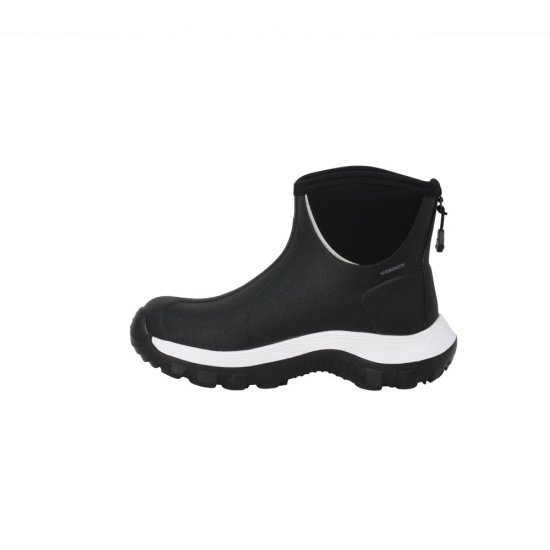 Dryshod Boots | Men's Evalusion Ankle Boot Black/White - Click Image to Close