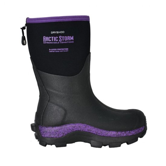 Dryshod Boots | Arctic Storm Women's Mid Purple - Click Image to Close