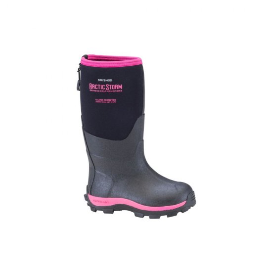 Dryshod Boots | Arctic Storm Kid's Winter Boot Pink - Click Image to Close