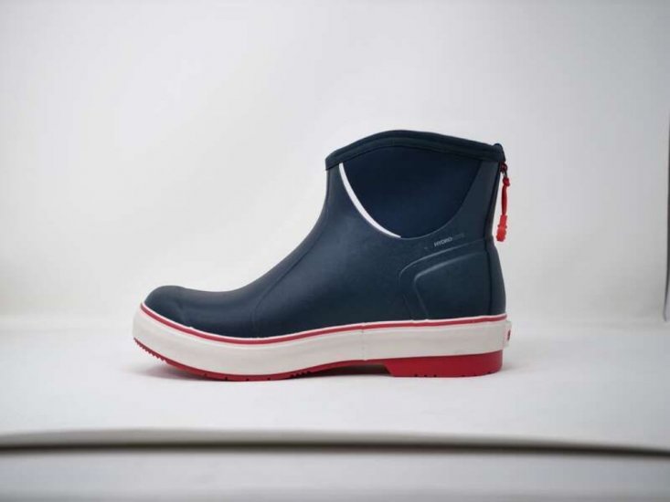 Dryshod Boots | Men's Slipnot Ankle-Hi Deck Boot Navy - Click Image to Close